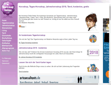 Tablet Screenshot of horoskop-online.com